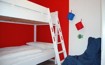 Kinderzimmer mit Doppelstockbett